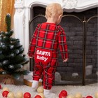 Комбинезон Крошка Я "Santa baby", рост 80-86 см, красный - Фото 3