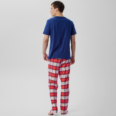 Пижама мужская KAFTAN Santa team, размер 52