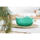 Салатник «Чудеса», 750 мл, d=16 см, цвет изумрудный - Фото 6