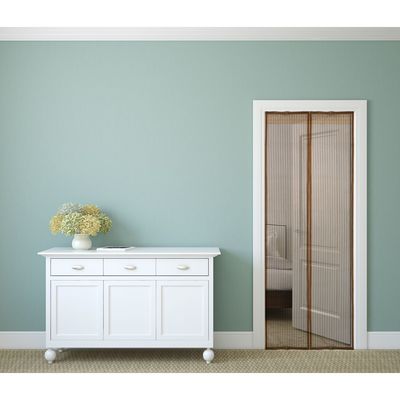 Сетка антимоскитная на магнитной ленте 90x210 см, цвет МИКС