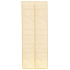 Сетка антимоскитная на магнитной ленте 80x210 см, цвет жёлтый - Фото 2