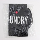 Корзина для белья Доляна «Модерн», с ручками, 30×58 см, чёрная - Фото 5