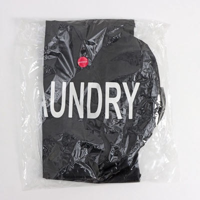 Корзина для белья Доляна «Модерн», с ручками, 30×58 см, чёрная