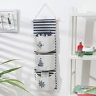 Органайзер подвесной с карманами «Морской бой», 3 кармана, 55×20 см, цвет синий - фото 24396820