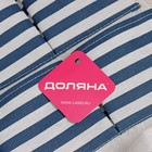 Органайзер подвесной с карманами Доляна «Морской бой», 7 карманов, 48×35 см, цвет синий - Фото 4