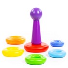 Пирамидка «Колечко-шар», 8 элементов, 24 см - Фото 4