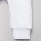 Комбинезон «Крошка Я» Cute, рост 68-74 см, белый - Фото 4