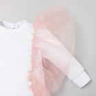 Комбинезон «Крошка Я» Cute, рост 80-86 см, белый - Фото 3