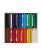 Пластилин мягкий (восковой) Calligrata, 12 цветов, 180 г, МИКС - Фото 10