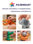 Пластилин мягкий (восковой) Calligrata, 12 цветов, 180 г, МИКС - Фото 3