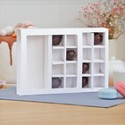 Коробка для конфет, белая, 17.5×17.5×4 см 5302516