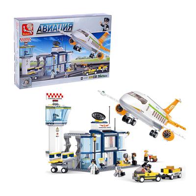 УЦЕНКА Конструктор Sluban «Международный аэропорт», 678 деталей