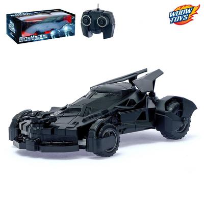 УЦЕНКА Машина радиоуправляемая WOOW TOYS «БлэкМобиль», работает от батареек