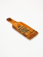 Тарелка плоская стеклянная «Ужин без вина», 11.3×34.5 см, 18+ - Фото 3