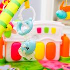 УЦЕНКА Развивающий музыкальный коврик «Сказочные малыши», пианино, 5 игрушек, размер 85×85 см - Фото 5