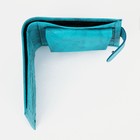 Кошелёк женский на кнопке, цвет бирюзовый - Фото 3