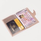 Обложка для автодокументов и паспорта, цвет бежевый  (артикул 5312131)  большой выбор товаров оптом и в розницу по низким ценам с доставкой