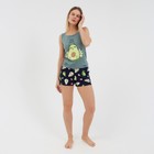 Комплект женский (майка, шорты), цвет МИКС, размер 42 - Фото 1