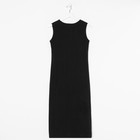 Платье домашнее женское, цвет чёрный, размер 46 - Фото 3