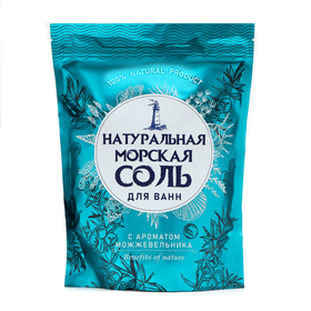 Соль для ванн морская "Крымская" Натуральная Можжевельник, 1100 г