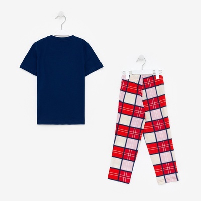 Пижама детская KAFTAN «Santa team» размер 34 (122-128 см)