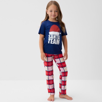 Пижама детская KAFTAN «Santa team» размер 34 (122-128 см)