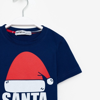 Пижама детская KAFTAN «Santa team» размер 34 (122-128 см)