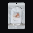 Носочки для педикюра, силиконовые, с лямкой, 16×9 см, размер M, белые - Фото 4