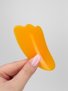 Массажёр гуаша «Лапка», 10×5 см, оранжевый - Фото 4