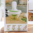 Ёмкость для масла, d=10 см, с кисточкой, стекло, белая - Фото 8