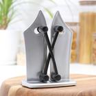 Точилка для ножей Stiebel, 12×8×16.5 см, нержавеющая сталь - Фото 1