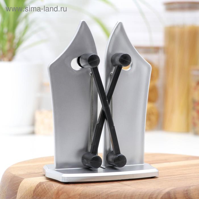 Точилка для ножей Stiebel, 12×8×16.5 см, нержавеющая сталь - Фото 1