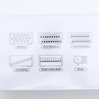 Овощерезка универсальная Magistro Chopper, 8 предметов: насадка 7 шт., контейнер, серая, зелёная - Фото 8