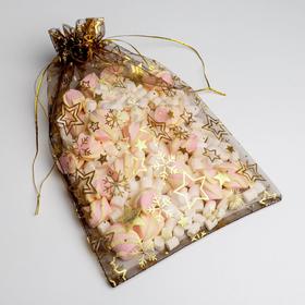 Мешочек подарочный органза «Исполнения желаний», 20 х30 см +/- 1.5 см
