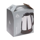 Чайник электрический Luazon LSK-1805, металл, 1.8 л, 1500 Вт, серебристый - Фото 14