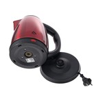 Чайник электрический Luazon LSK-1804, металл, 1.8 л, 1500 Вт, красный - Фото 7
