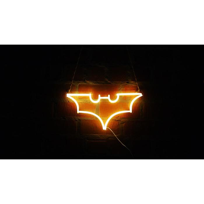 Неоновая вывеска «Бэтмен» 45.7 × 23.7 см, 12 В