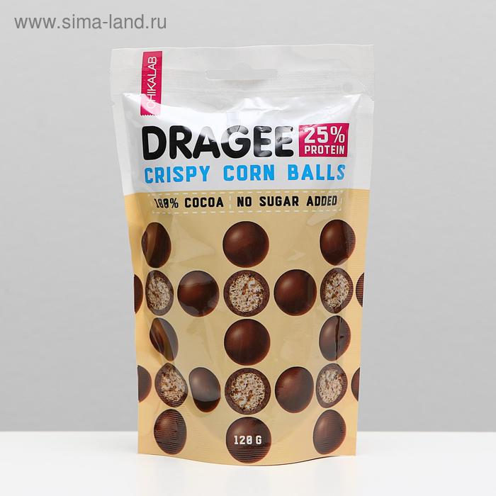 Драже CHIKALAB «Шарики кукурузные в шоколаде», 120 г - Фото 1