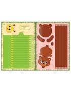 Книжка-вырезалка «Бумажные зверята. Собираем из полосок», 20 стр., формат А4, 8 поделок - Фото 4