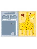 Книжка-вырезалка «Бумажные зверята. Зоопарк», 20 стр., формат А4, 8 поделок - Фото 4