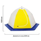 Палатка зимняя "СТЭК" Elite 2-местная с дышащим верхом - Фото 2