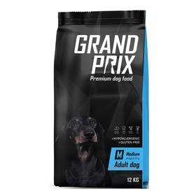 

Сухой корм GRAND PRIX для собак средних пород , с курицей, 12 кг