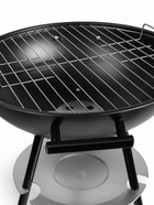 Барбекю с крышкой, на колёсах, d=44 см, h=65 см - Фото 3