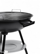 Барбекю с крышкой, на колёсах, d=44 см, h=65 см - Фото 4