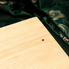 Столешница деревянная из слэба, 50х30 см, массив вяза - фото 4314161