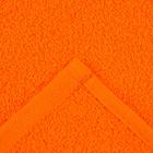 Полотенце махровое НИКА 05-019 50х80 см,ярко-оранж, хлопок 100%, 280г/м2 - Фото 3