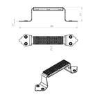 Ручка-скоба ТУНДРА РС-100-5 цинк, 1 шт. - Фото 5