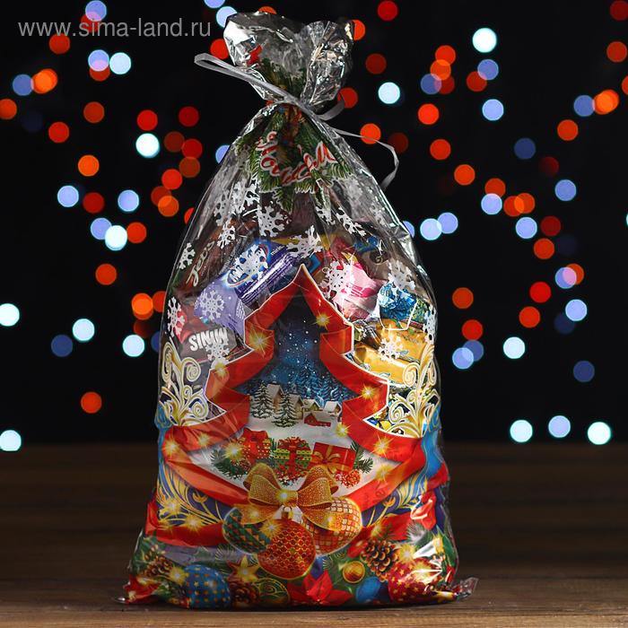 Новогодний подарок «Новогодний карнавал» подарочный пакет 1200 г - Фото 1