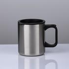 Термокружка Мастер К Travel, 380 мл, 10×7.8 с. сохраняет тепло 2 ч, нержавеющая сталь - Фото 2