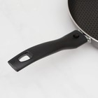 Сковорода Discovery, d=24 см, стеклянная крышка, съёмная ручка, антипригарное покрытие, цвет серый - Фото 4